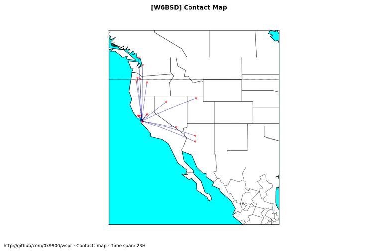 Contacts map