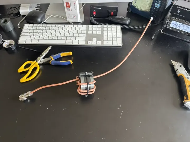 Choke balun #1