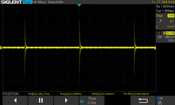 L-C tank ringing
